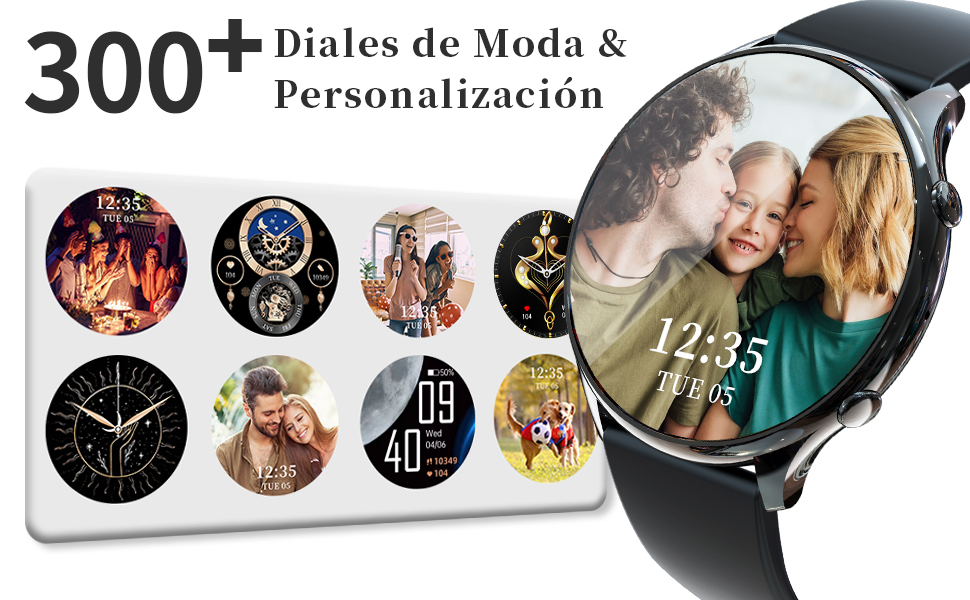 300+ Diales de Moda & Personalización