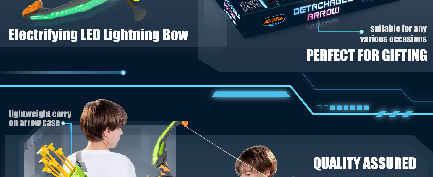 Bow and Arrow Archery Toy Set