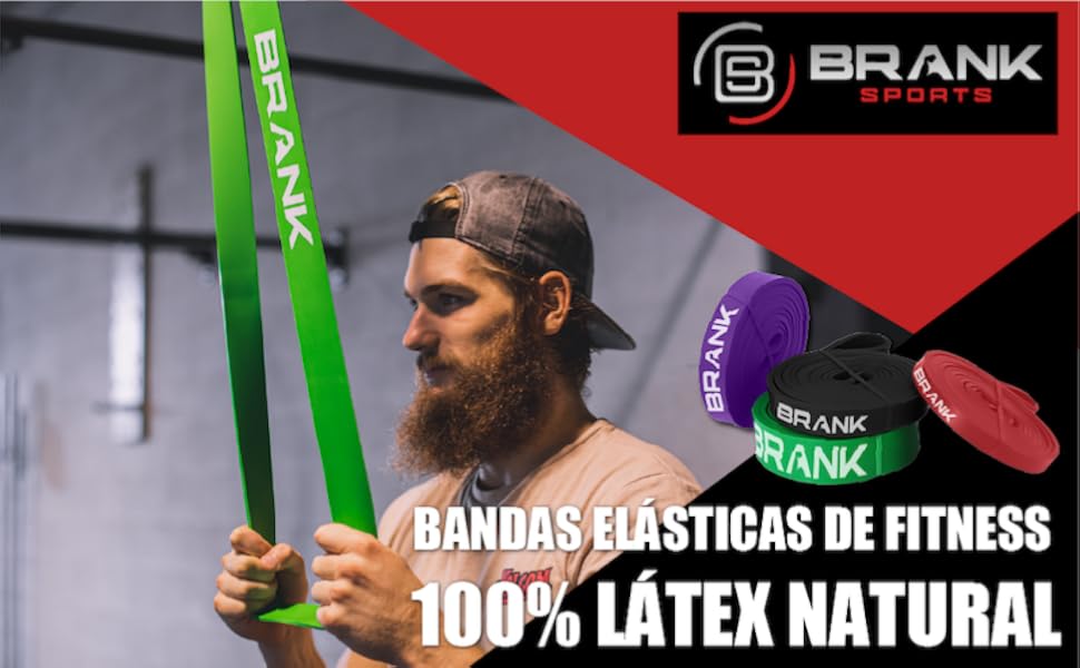 Bandas elásticas deportivas para hombres y mujeres