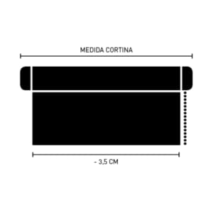 como medir ventana para estor enrollable translucido