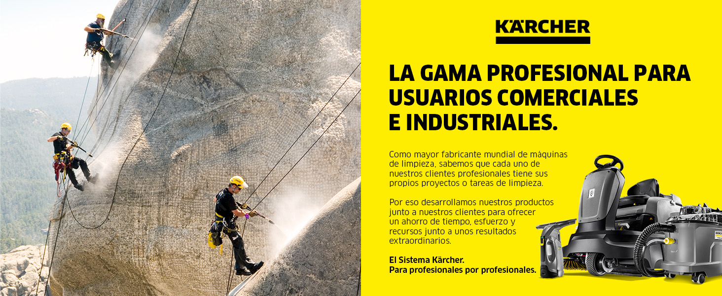 La gama profesional para usuarios comerciales e industriales.