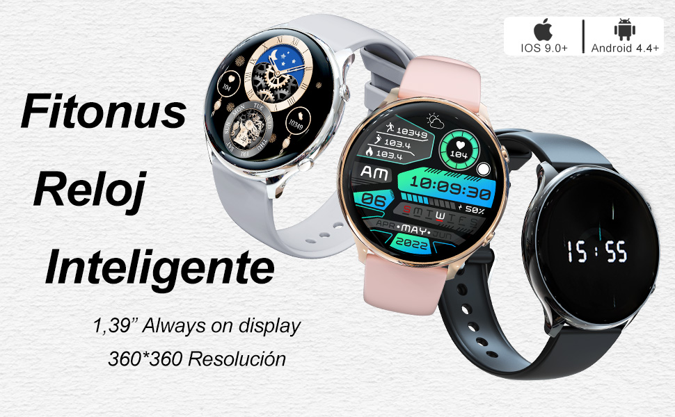 reloj inteligente mujer hombre