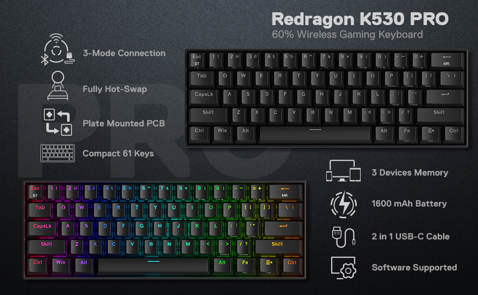 teclado mecanico gaming gamer juego razer español pc ordenador cherry mars logitech 60% 60