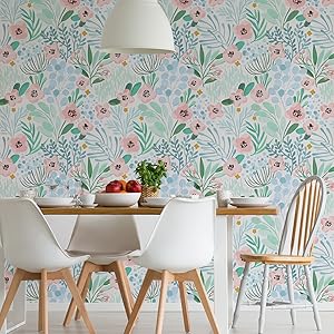 floral wallpaper peel and stick wallpaper