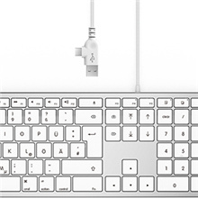 Teclado con cable