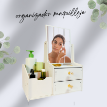 organizador maquillaje