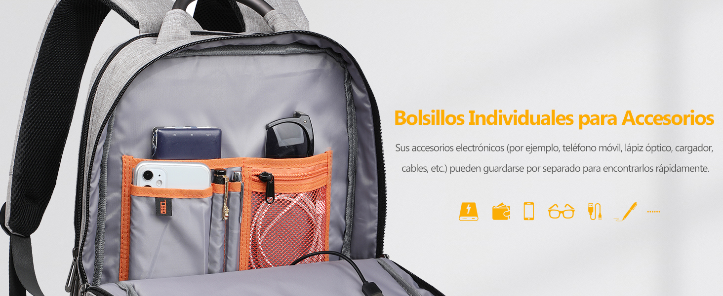 mochila ordenador portatil 15.6 pulgadas