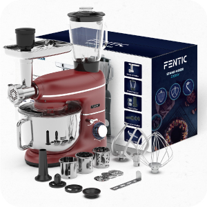 Fentic robot de cocina multifunción contenido accesorios