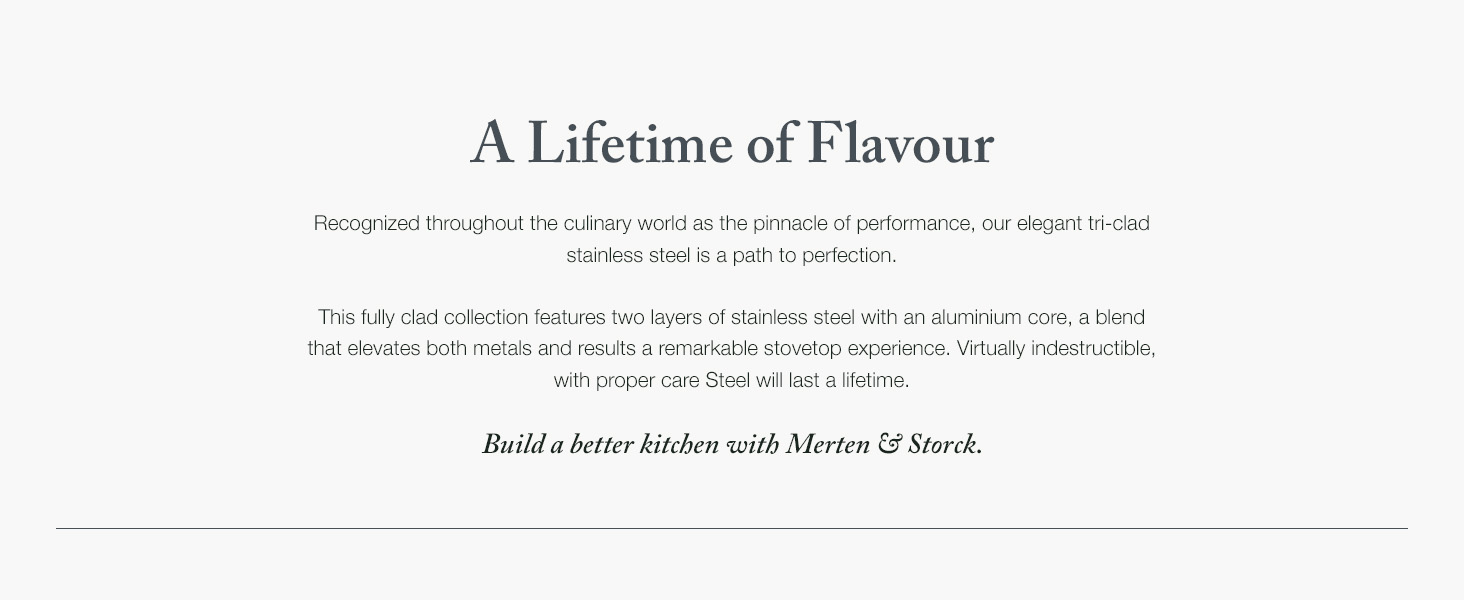 Merten & Storck Triply Stainless Steel