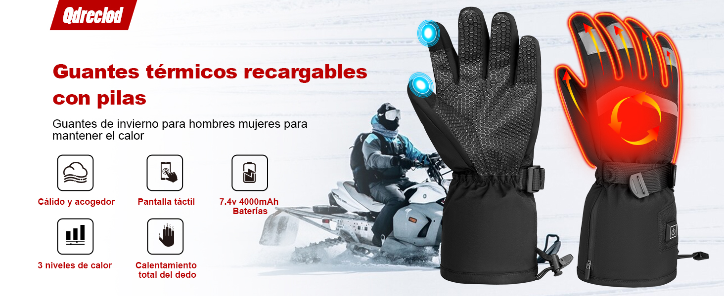 Guantes Calefactables