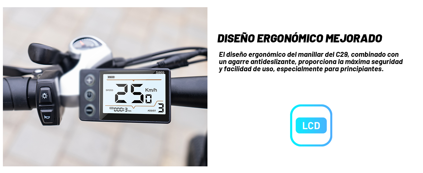 Bicicleta eléctrica para adultos