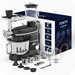 Fentic robot de cocina multifunción contenido accesorios