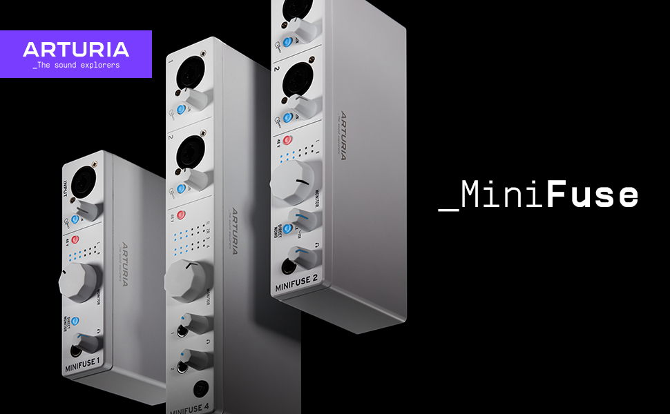 MiniFuse de Arturia, interfaces de audio