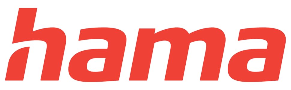 Logo Hama, Hama. Accesorios tecnológicos, cables,, auriculares inalámbricos, informática