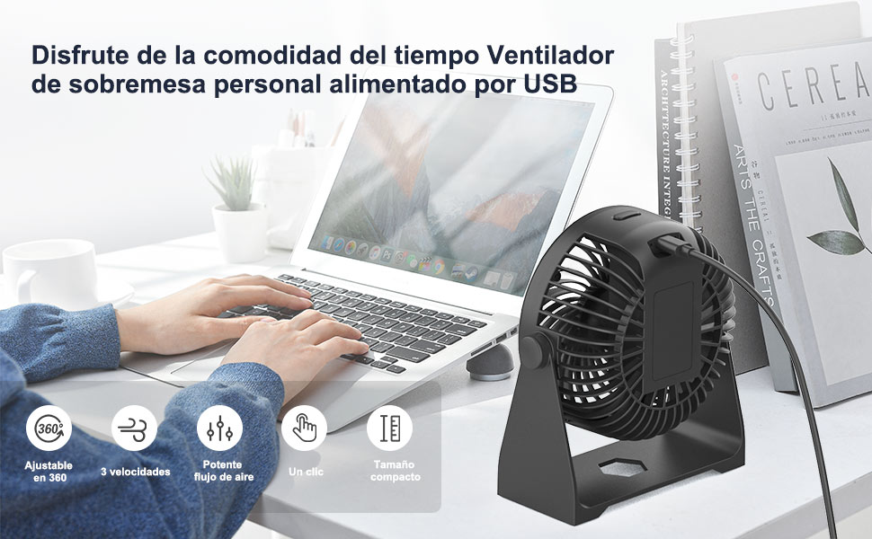 Ventilador de escritorio