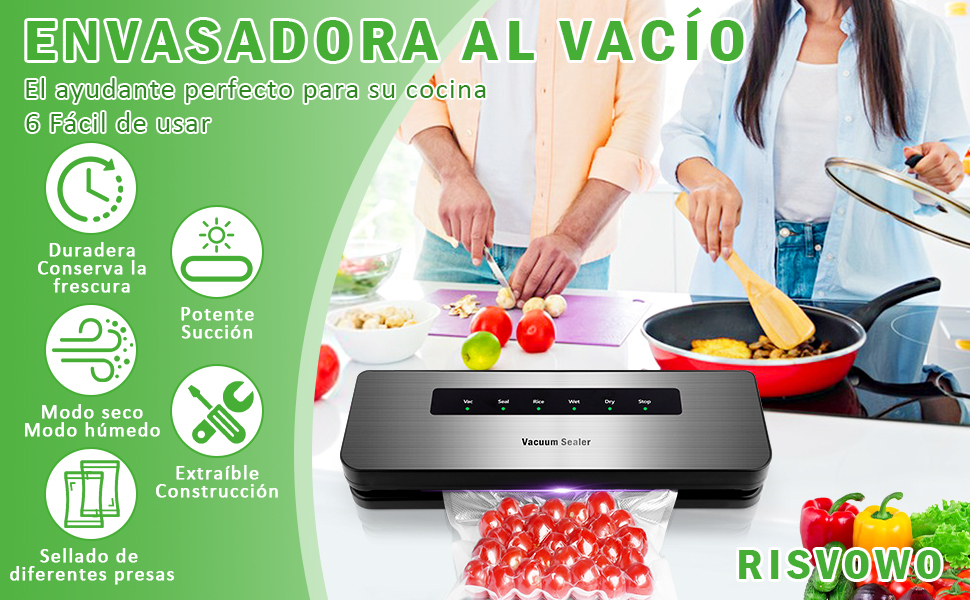 embasadoras vacio alimentos