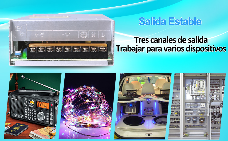 DC 12V 50A 600W Fuente de alimentación transformador