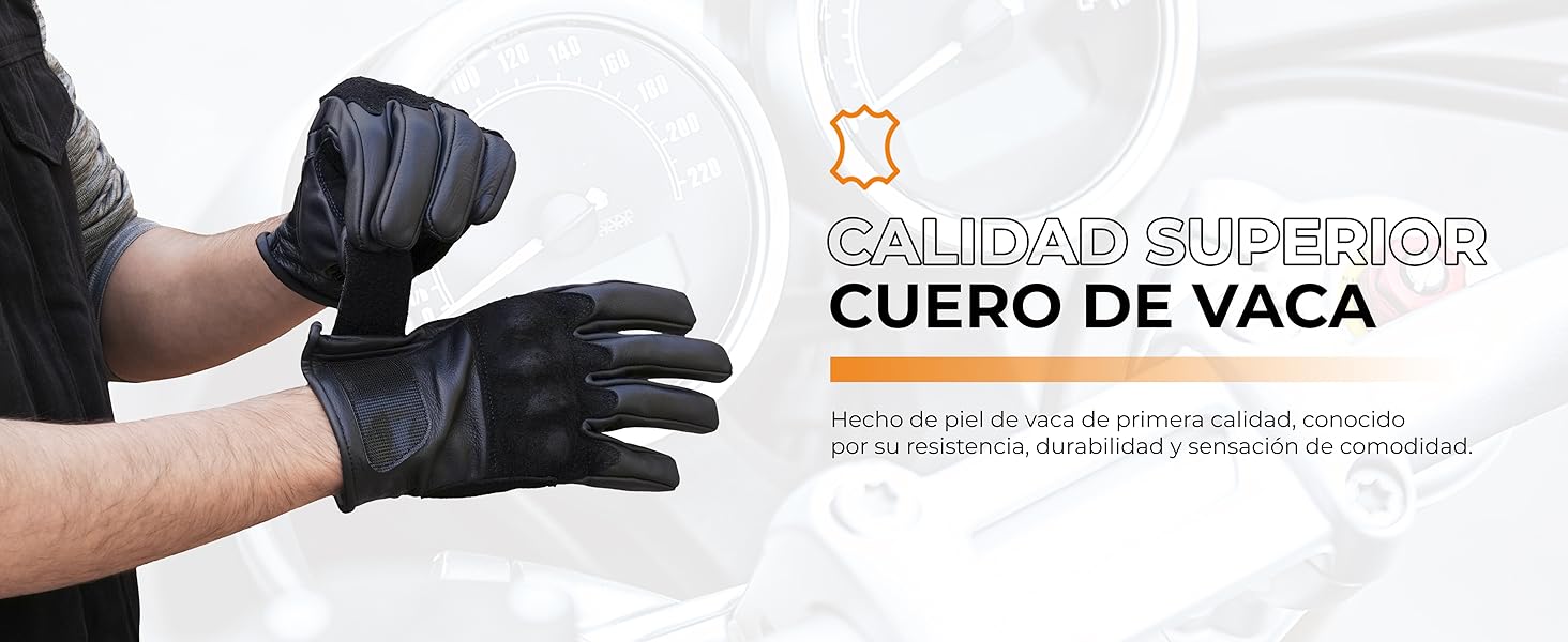 guantes negros de invierno