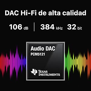 DAC Hi-Fi de alta calidad