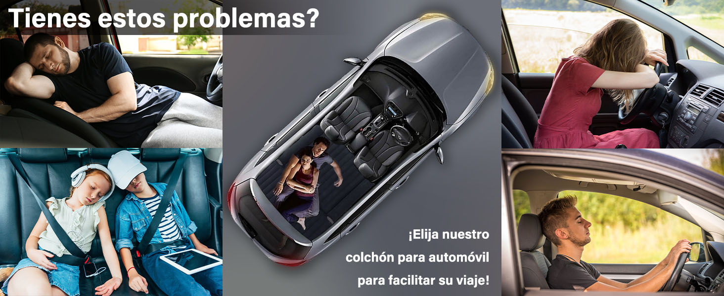 Colchón de aire para automóvil