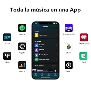 Toda la música en una App