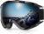 Findway Gafas de Esquí, Máscara Gafas Esqui Snowboard Nieve Espejo para Hombre Mujer Adultos Juventud Jóvenes OTG Compatible con Casco,Anti Niebla 100% Protección UV Gafas de Ventisca