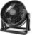 Black+Decker – BXEFD30E Ventilador de sobremesa pequeño, regulable en 3 velocidades, silencioso, 20cm de diámetro ideal para hogar y oficina. Potente 35W. Negro