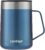 Contigo Streeterville Desk Mug, vaso de café aislado con asa de acero inoxidable, para llevar con tapa, mantiene el calor hasta 5 horas, óptimo para oficina u hogar, 410 ml