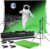 PIXETOOL Green Screen (3 x 3 m) con Soporte (2,6 x 3 m) – Croma Verde – Fondo Fotografia – Estudio Fotográfico – Accesorios Fotografia Gaming Streaming – Pantella (Verde, Blanco, Negro)