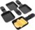 4 Mini Sartenes para Raclette Planchas Asar, Universales de Parrilla Electrica Raclette Revestimiento Antiadherente, Negro