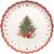 Villeroy & Boch Toy’S Delight Plato Para Servir Rojo,Blanco, Apto Para Microondas, Plato Para Navidad, Vajilla, Premium Porcelain