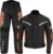 Vaster Moto Traje de moto para hombre, chaqueta y pantalones de moto impermeables, pantalones con certificado CE, armadura desmontable de Cordura blindada