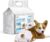 SMELL & SMILE Pañales Desechables para Perro Pañales para Perros Hembra Pañal Sanitarios para Perro Mascotas Bragas Higiénicas Suaves absorbentes (XS)