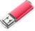 KOOTION Memorias USB 64 GB USB 2.0 Pendrive USB 64GB Ligero Pequeño y Práctico USB Stick Flash Rojo Pen Drive 64GB con Indicador LED para Ordenador/TV/Coche/Player, ect