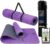 LA MENTE ES MARAVILLOSA – Esterilla de Yoga, Pilates y Fitness【E-Book, Bolsa y Correa de Hombro】Colchoneta Antideslizante TPE para Deportes, Gimnasio en Casa | 183×61 cm