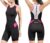 Santic Traje de triatlón de una pieza sin mangas para mujer, traje de triatlón acolchado, de secado rápido, adelgazante para ciclismo, natación, correr