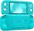 Moko Funda con Asa Compatible con Switch Lite, Cubierta Protectora de Silicona con Mango Rellenos Integrados de Diseño Ergonómico Durable Cómodo para Switch Lite 2019 – Azul Verde