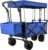 VEVOR Carrito Plegable con toldo extraíble (Azul)