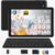 DOOGEE T10W Tablet 10 Pulgadas Android 14 con Dual 4G LTE/5G Wi-Fi, Tablets 8000mAh con 9GB RAM + 128GB ROM (TF 1TB), Bluetooth 5.0, USB-C, 1280 * 800, Tablet con Teclado + Ratón + Funda, Negro