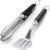 Weber 6645 – Set De 2 Utensilios De Acero Inoxidable – modelo peque o