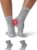 DANISH ENDURANCE 2 Pack Calcetines con Soporte para Fascitis Plantar, Calcetines Funcionales para Neuropatía, Soporte de Tobillo para Mujeres y Hombres