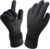 Cleminsta Guantes de Buceo de Neopreno, Guantes de Surf, Guantes Antideslizantes Hombre Mujer Negro, Guantes de Pesca, Guantes Deporte Acuático