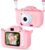 ASTGMI Camara Fotos Infantil, 1080P HD Camara de Fotos para niños, Juguetes de cámara Fotos niños, Regalo cumpleaños para niña de 3 4 5 6 7 8 9 10 años, con Tarjeta SD de 32 GB (Rosa)