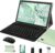 2024 Newest Tablet 10 Pulgadas Android 13 Tablets, 12GB RAM+128GB ROM/TF 1TB, 5G WiFi, 8-Core 2.0 GHz | Tapa Metálica | GMS Certificado | BT 5.0 | Widgets | Tablet con Funda, Teclado y Ratón – Verde