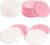 60 Piezas Esponjas Desmaquillantes Facial, Esponjas de Celulosa Natural de 6 cm, Esponjas Faciales Reutilizable para Mujeres Niñas Limpia la Piel, Desmaquilla (Rosa, Blanco)