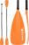 Abahub 3-Parte Remo Paddle Surf/ 2 en 1 Kayak Remo Paddle Surf Aluminio Pala Sup Paddle Remo telescópico 173-213cm para Tabla de Surf Canoa Sup, Hoja de plástico de Nylon en Negro/Azul/Verde/Naranja