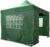 All Seasons Gazebos Pesado Deber Completamente Impermeable Pop Up Gazebo con 4 Cremallera Lado Paredes, 3 Medidor Longitud x 3 Medidor Anchura, Verde