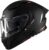 AXXIS Panther SV Solid Negro Mate – Casco de Moto Integral con Visor Solar, para Hombre y Mujer, Homologado ECE 22.06