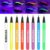 BOBISUKA UV Delineador de Ojos 8 Colores Waterproof – Eyeliner Líquido Mate Colorido – Lápiz de Ojos Fluorescente a Prueba De Manchas, de Larga Duración, Alta Expresión Del Color y Fácil de Usar