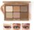 Boobeen 6 Colores Paleta de Sombras de Ojos Nude, Mate Shimmer Paleta de Maquillaje de Sombras de Ojos para Neutral Smokey Bronce Maquillaje de Ojos